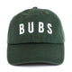 Hunter Green Bubs Hat toddler 1-4y