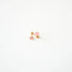 Pink Smile Stud Earrings - Hypoallergenic, Flat Back