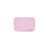 Pink Checker Water Resistant Pouch