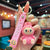 Cute Silicone Labubu Keychain Bag Pendant