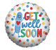 17" PKG GWS BAND-AID GET WELL SOON ROUND