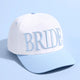 Something Blue Bride Hat - Embroidered Hat
