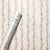 Pink Garland Floral Bow Stripe Wrapping Paper Roll