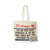 Packable Marquee Canvas Tote - Two Different People