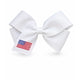 American Flag Hair Bow