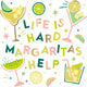 Margaritas Help - Foil - 20ct cocktail napkins
