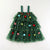 Christmas Glitter Stars Layered Tutu Dress