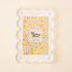 Rectangle Scalloped Acrylic Frame-White