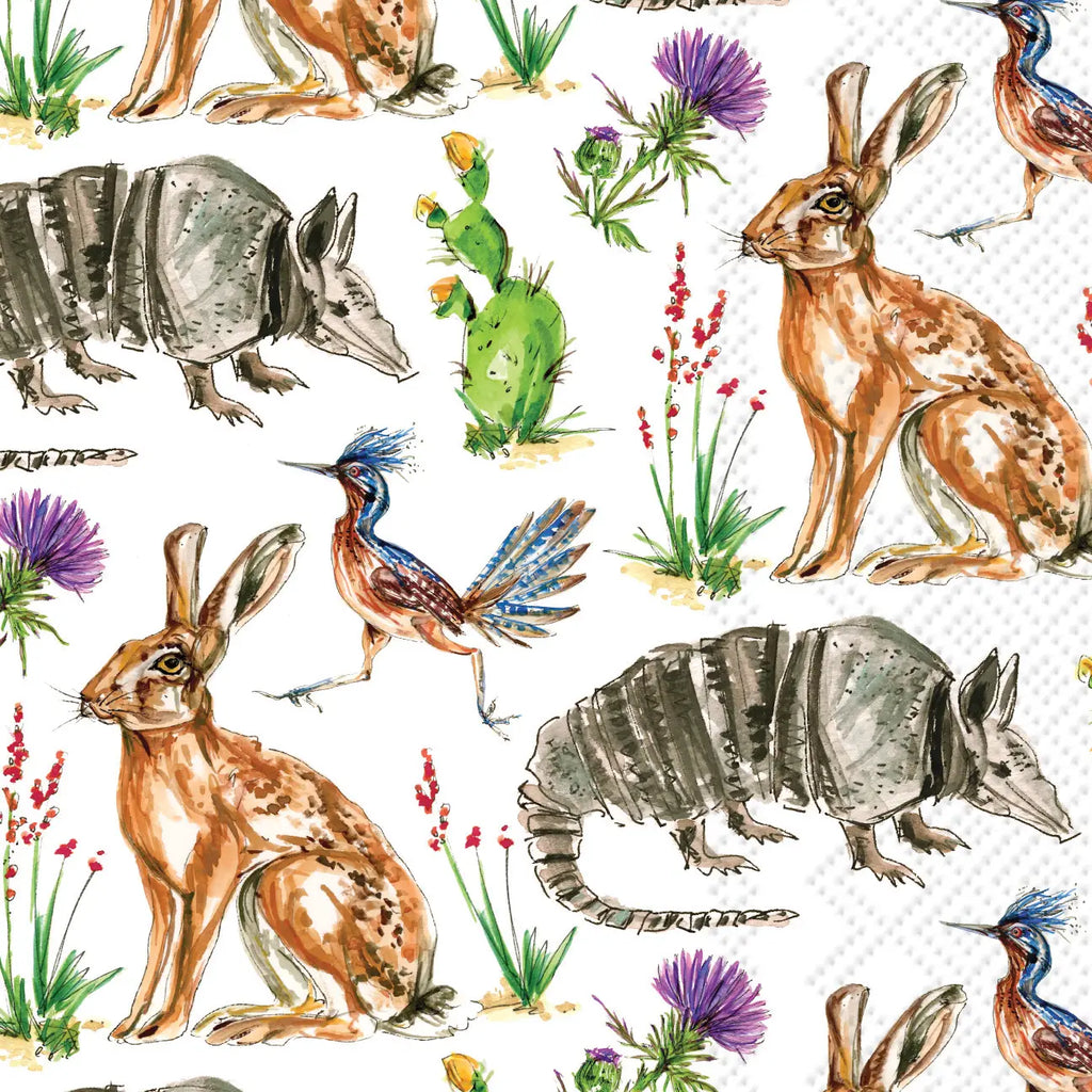 Rosanne Beck Texas Critters Guest Towels