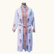 Saffron Garden - Waffle Cotton Women Robe