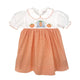 Princess Pumpkin Embroidered Dress