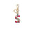 Garden Party Monogram Key Ring