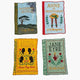 Literary Heroines Embroidered Cocktail Napkins, Set of 4