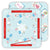 Handpainted Mahjong Table Paper Coaster