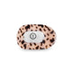 Round Flat Hair Clip | Small | Blonde Tortoise