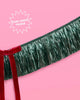 Xmas Bow Banner - Fringe + Velvet Bows