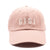Dusty Rose Gigi Hat