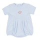 Tiny Tailgater Hand-Embroidered Bubble - Light Blue