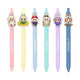 Labubu Cartoon Patch Press Gel Ink Pen -6pcs