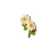 Vintage Daisy Stem Claw Hair Clip | Eco-Friendly