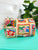 Vacay Stamps Quilted Makeup Bags | Cosmetic Toiletry Bag