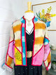 Kantha Quilted Bomber Jacket | Blanket Coat | Patchwork Coat