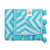 Blue Geometric Turkish Towel
