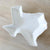 Texas Shaped Platter White 10"