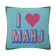 I Love Mahj Hook Pillow - Ampersand