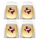 Aggies Unbreakable Stemless Tritan Plastic Wine Glasses