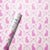Bunny Meadow Pink Wrapping Paper Roll