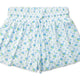 Blue Floral Butterfly Shorts