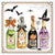 Halloween Bottles Cocktail Napkin 20 Ct
