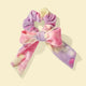 Purple Bow Scrunchie