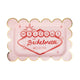 Bachelorette Scalloped Plate