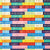 Colorful Stripe Congrats Stone Wrapping Paper