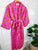 Tiger Print Kimono Robe Cover-Up Duster