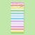 Teacher Appreciation List Pad