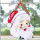 Christmas Santa Claus Acrylic Door Hanger
