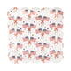 Flags Square Plate (8 Ct)
