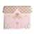 Baking Spirits Bright Pink Gingerbread House Large Plates