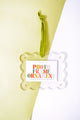 Clear Mini Frame Ornament