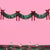 Xmas Bow Banner - Fringe + Velvet Bows