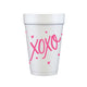 Xoxo Styrofoam Cups