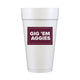 Texas A&M University/Gig 'em Aggies Styrofoam Cups (20 oz)