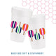 Pickleball Paddle Styrofoam Cups