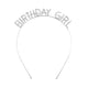 Rhinestone Birthday Girl Headband