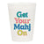 Get Your Mahj On Frosted Cups - Mahjong