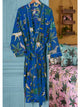 Blue Jungle Print Robe