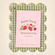 Farm Fresh Strawberries Mini Acrylic Picture Frame Magnet-